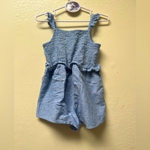 Chambray romper